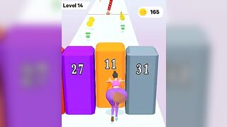 Fart Jar Auction — Running Game | Twerk Run | Relaxing Android Gameplay (Level 13–14) #shorts