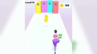 Fart Jar Auction — Running Game | Twerk Run | Relaxing Android Gameplay (Level 13–14) #shorts