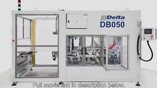 Semi-automatic flexible bagger and tray packer for empty bottles - DB050