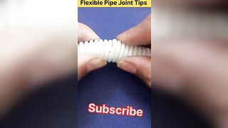 Flexible Pipe Joint Tips #DIY Flexible Pipe #flexible #shorts #youtubeshorts #viral #tips