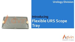 Flexible URS Scope Tray