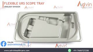 Flexible URS Scope Tray