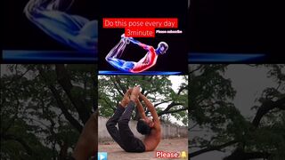 ????????Advance Yoga Pose ????‍♂️ with Nature#viral #yogi #gym #motivation #shorts #sriram #Yoga #advance