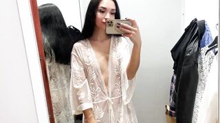 [4K] Transparent Clothing Try-on Haul | See-through clothes