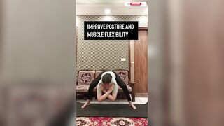 Flexibility Challenge Feat Shilpa Shetty ????????‍♀️#yoga #challenge #shorts #yt #ytshorts #strength #fit