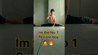 I'm No1 flexible boy in the world