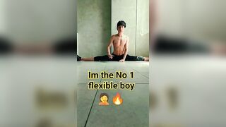 I'm No1 flexible boy in the world