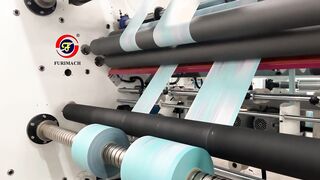 SLD-61581 High Speed Flexible Packaging Film Slitting Machine | Jumbo Roll Film Slitter Rewinder