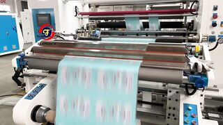 SLD-61581 High Speed Flexible Packaging Film Slitting Machine | Jumbo Roll Film Slitter Rewinder