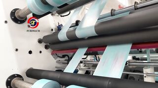 SLD-61581 High Speed Flexible Packaging Film Slitting Machine | Jumbo Roll Film Slitter Rewinder