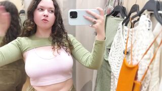 Spring Transparent Knit See-through Try-on Haul