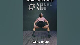 每週一 18:00-19:00 Twerk 基礎班 By 小魚老師 #twerk #dancer #dancestudio