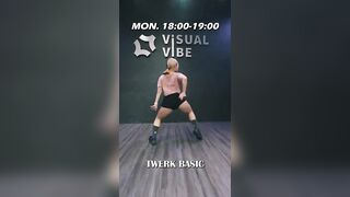 每週一 18:00-19:00 Twerk 基礎班 By 小魚老師 #twerk #dancer #dancestudio