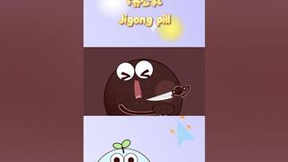 ????Do you know that Jigong pill is also called leg stretching and eye staring pill? ????#snacks #candy