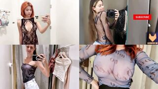 4K Transparent Clothing Haul Try on Haul