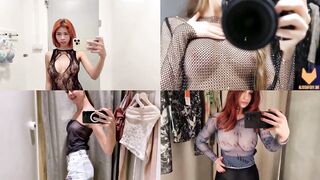 4K Transparent Clothing Haul Try on Haul