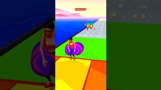 twerk race 3d level-2 #funrace3d #shorts #short