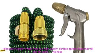 1005006137467506 American Standard Garden Hose Water Gun Flexible Telescopic Garden Wat