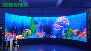 RS Series - A Flexible Rental LED Display for Concave Convex Cylinder Wavy Corner Shape