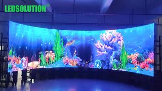 RS Series - A Flexible Rental LED Display for Concave Convex Cylinder Wavy Corner Shape