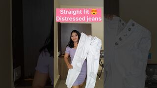 White jeans????| Try On Haul| @ReviewithShalini #reviewithshalini #shalini #reviewwithshalini #tryon