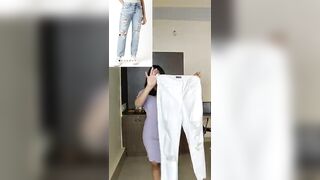 White jeans????| Try On Haul| @ReviewithShalini #reviewithshalini #shalini #reviewwithshalini #tryon