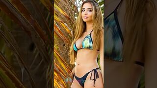 The Lovely Bruna Lima Modeling A Brukinis Bikini