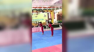 Rythmic Yoga at 4th women’s National Yogasana Sports Championship 2023-24 at Amroha , Pradesh.