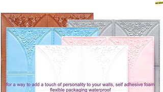 1005006189308693 Self Adhesive Foam Flexible Packaging Waterproof Wall Sticker Backgrou