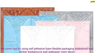 1005006189308693 Self Adhesive Foam Flexible Packaging Waterproof Wall Sticker Backgrou