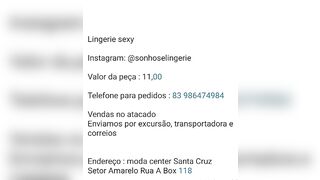 ???? LINGERIE SEXY DIRETO DA FÁBRICA PREÇO ÚNICO 11,00 MODA CENTER SANTA CRUZ CAPIBARIBE PERNAMBUCO