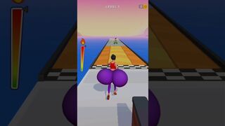 Twerk Race 3d lvl -1 ???? #shorts #twerk #mobilegaming