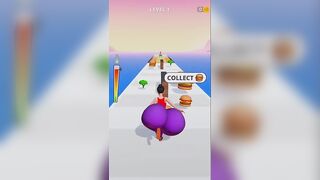 Twerk Race 3d lvl -1 ???? #shorts #twerk #mobilegaming