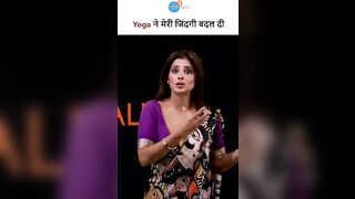 Yoga ने मुझे जीना सिखाया????| Yoga With Sunaina Rekhi | #जोशtalksshorts #shorts