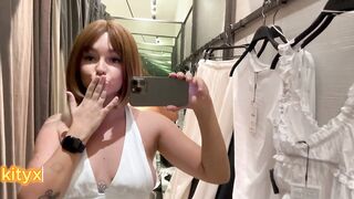 ????Beginner Model Try on Haul 4K⚡️ See-Through Fashion