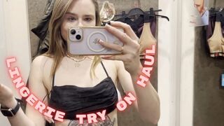 Lingerie try on haul ????