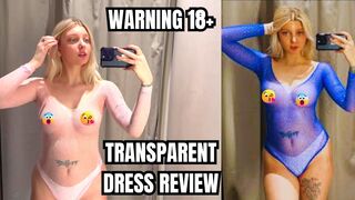 [4K] SHEER AND TRANSPARENT Lingerie | Very revealing Try On Haul | Fitness Girl 4K (2024)