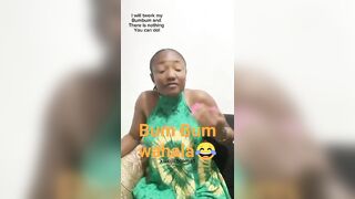 I Go Twerk My Bum Bum Anyhow #viral #shortvideos