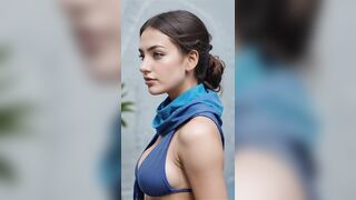 [4K] AI Lookbook: Bandeau Bikinis (Bustier, Twist, Halter) for Summer 2024 | waterside lookbook