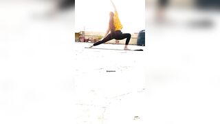 Morning yoga #yoga #trending #shorts @yoga.dreamer