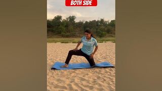 Stretching exercise for थाई ????||#samikshavlog #youtubeshorts #yoga #fitness