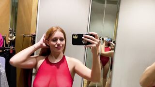 [4K] Transparent Clothes Haul with Katy | See Through TRY ON HAUL