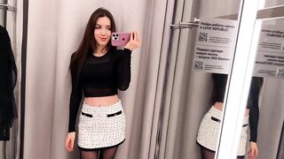 4K Transparent Try on Haul Sheer Clothes Fashion