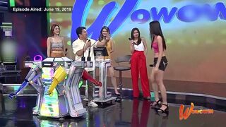 WOWOWIN: SQUAMMY NA GIPIT, KULANG SA DAMIT?! NAPA-TWERK SI HIPON, NAPUNIT PA ANG SHORTS!