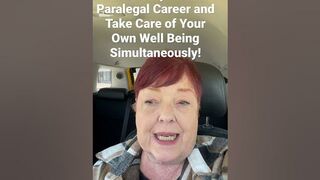 Build a Very Flexible Paralegal Career and Take Care of Your Own Well Being Simultaneously!