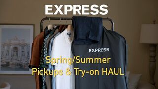 MEN’s Spring/Summer ESSENTIALS PICKUPS& TRY-ON EXPRESS HAUL