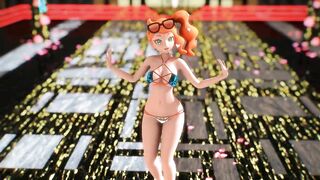 【MMD】Good Night Kiss - Sonia Bikini (Pokemon)【4k60FPS】