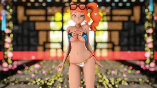 【MMD】Good Night Kiss - Sonia Bikini (Pokemon)【4k60FPS】