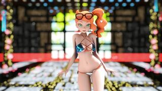 【MMD】Good Night Kiss - Sonia Bikini (Pokemon)【4k60FPS】