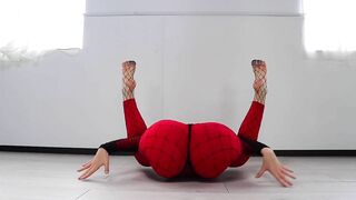Yoga Art — Stretching Time Splits Flow